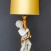Outlet Pamono Cherub Floor Lamp from Capodimonte, 1967