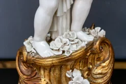 Outlet Pamono Cherub Floor Lamp from Capodimonte, 1967