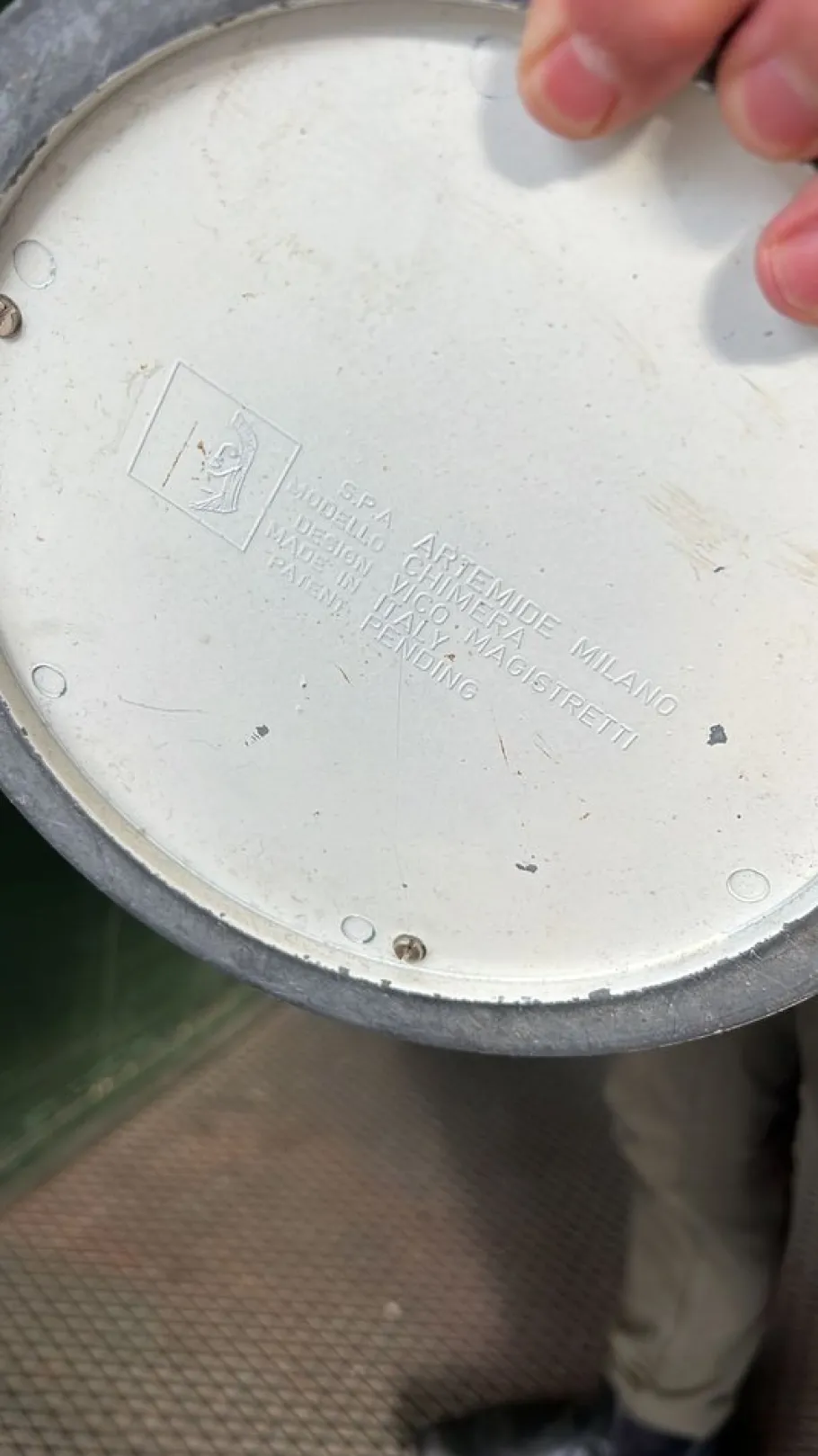 Hot Pamono Chimera Model Floor Lamp by Vico Magistretti for Artemide, 1975