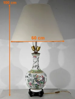 Best Pamono Chinese Porcelain Lamp, 1960
