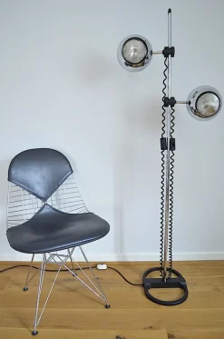 Outlet Pamono Chrome Ball Floor Lamp From Staff, 1970s