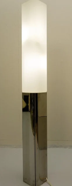 Hot Pamono Chrome Floor Lamp from Luci Italia, 1970s