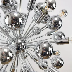 Best Pamono Chrome Sputnik Ceiling Lamp attributed to Cosack, 1970s