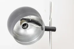 Outlet Pamono Chromed and Enamelled Steel Floor Lamp from Lumi, Italy, 1960s