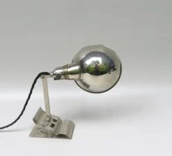 Best Pamono Chromed Clamping Lamp from Hala, 1930s