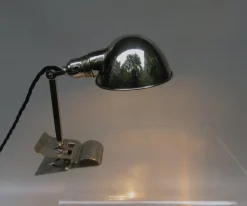 Best Pamono Chromed Clamping Lamp from Hala, 1930s