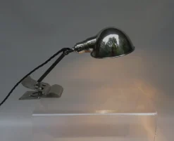 Best Pamono Chromed Clamping Lamp from Hala, 1930s