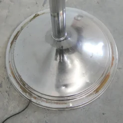 Clearance Pamono Chromed French Art Deco Floor Lamp