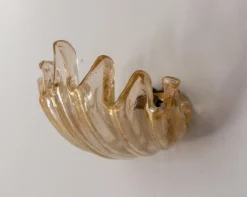 Best Pamono Clamshell Sconces by Barovier E Toso, Set of 2
