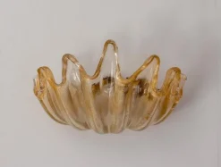 Best Pamono Clamshell Sconces by Barovier E Toso, Set of 2