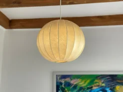 Best Pamono Cocoon Ceiling Lamp from Castiglioni, 1960s