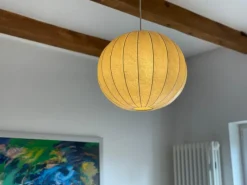Best Pamono Cocoon Ceiling Lamp from Castiglioni, 1960s