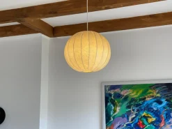 Best Pamono Cocoon Ceiling Lamp from Castiglioni, 1960s
