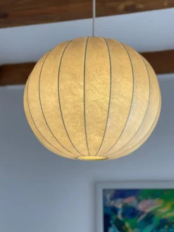 Best Pamono Cocoon Ceiling Lamp from Castiglioni, 1960s