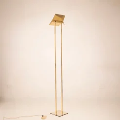 Online Pamono Concord Floor Lamp in Brass by Marco Zotta, 1980s