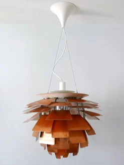 Clearance Pamono Copper PH Artichoke Pendant Lamp by Poul Henningsen, 2000s