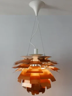 Clearance Pamono Copper PH Artichoke Pendant Lamp by Poul Henningsen, 2000s