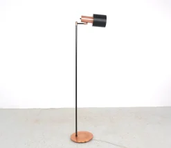 Best Pamono Copper Studio Floor Lamp by Jo Hammerborg for Fog & Mørup, 1960s