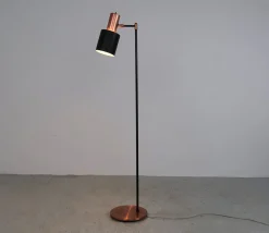 Best Pamono Copper Studio Floor Lamp by Jo Hammerborg for Fog & Mørup, 1960s