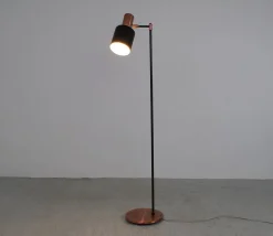 Best Pamono Copper Studio Floor Lamp by Jo Hammerborg for Fog & Mørup, 1960s