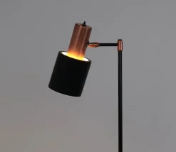 Best Pamono Copper Studio Floor Lamp by Jo Hammerborg for Fog & Mørup, 1960s