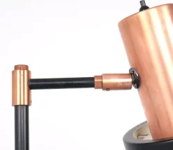 Best Pamono Copper Studio Floor Lamp by Jo Hammerborg for Fog & Mørup, 1960s