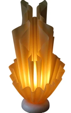 Best Pamono Corolle Table Lamp by Georgia Jacob, 1970s
