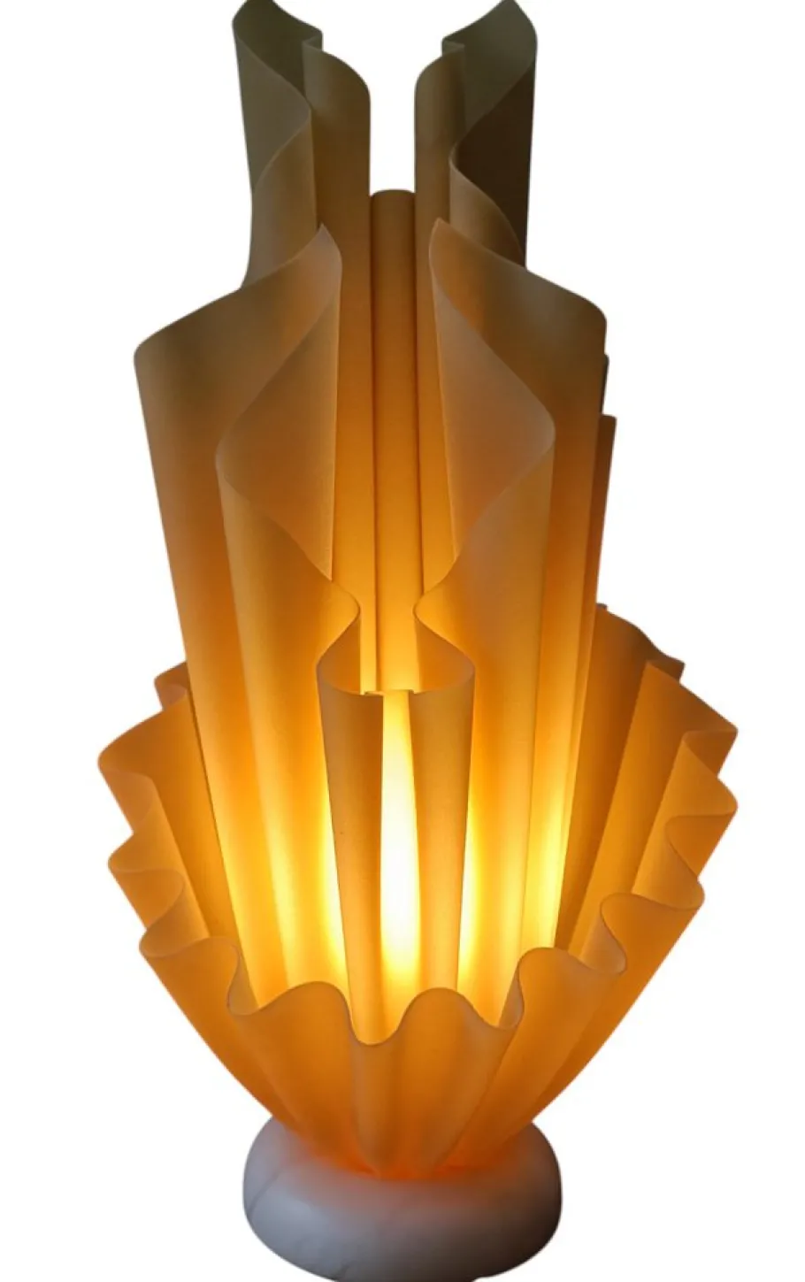 Best Pamono Corolle Table Lamp by Georgia Jacob, 1970s