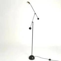 Online Pamono Counter Balance Floor Lamp in Black, 1970s