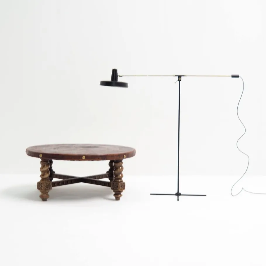 Outlet Pamono Counterweight Floor Lamp from Boulanger, Belgium, 1970s