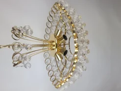 Best Pamono Crystal Chandelier by Joski Bodemais, 1970s