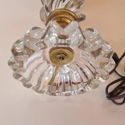 Clearance Pamono Crystal Desk Lamp in the style of St. Louis, 1890s