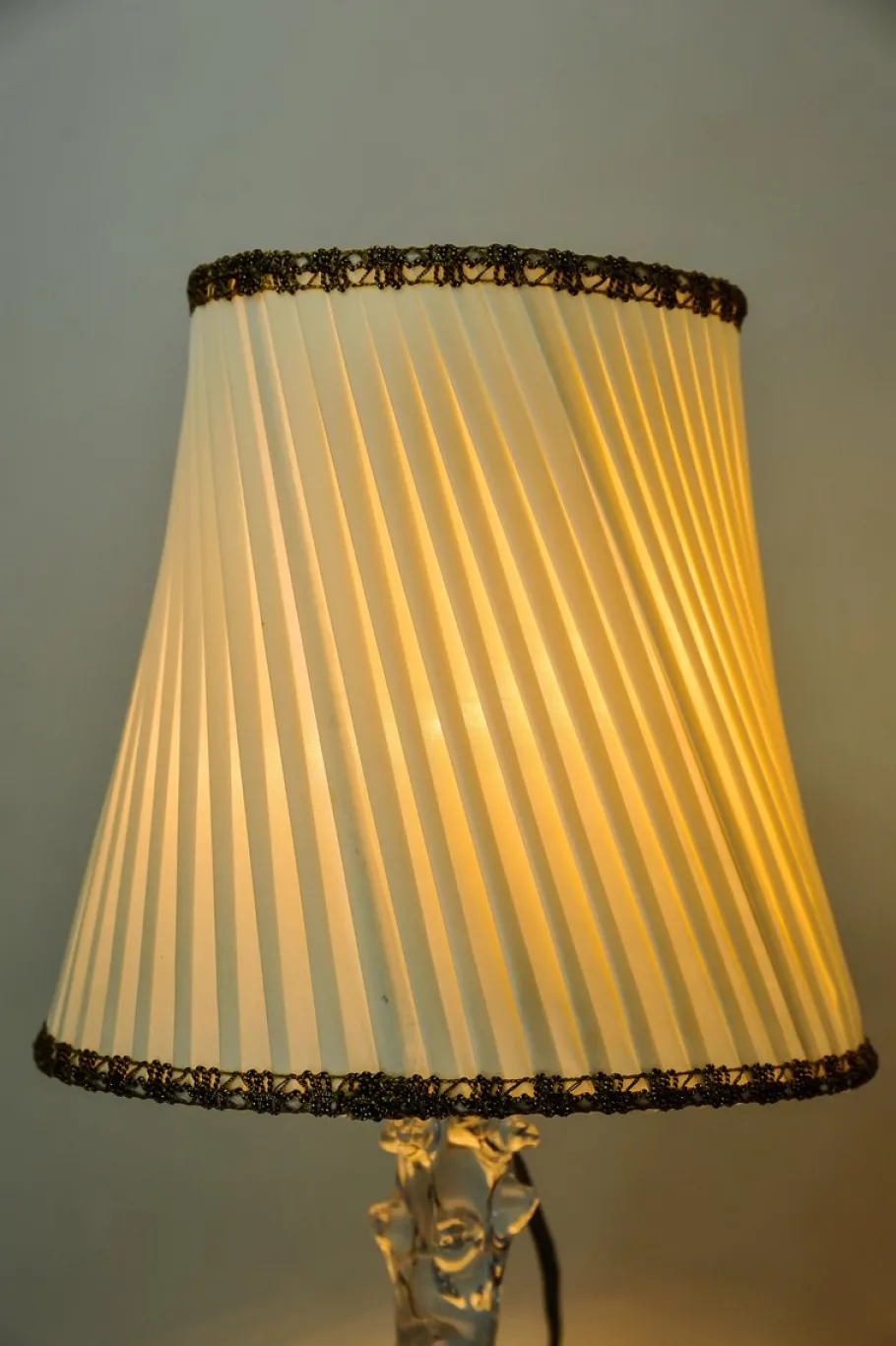 Clearance Pamono Crystal Table Lamps by Charles Schneider, 1960s, Set of 2