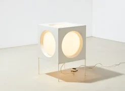 Best Pamono Cube Floor Lamp by Carl Moor for Bag Turgi, 1960s