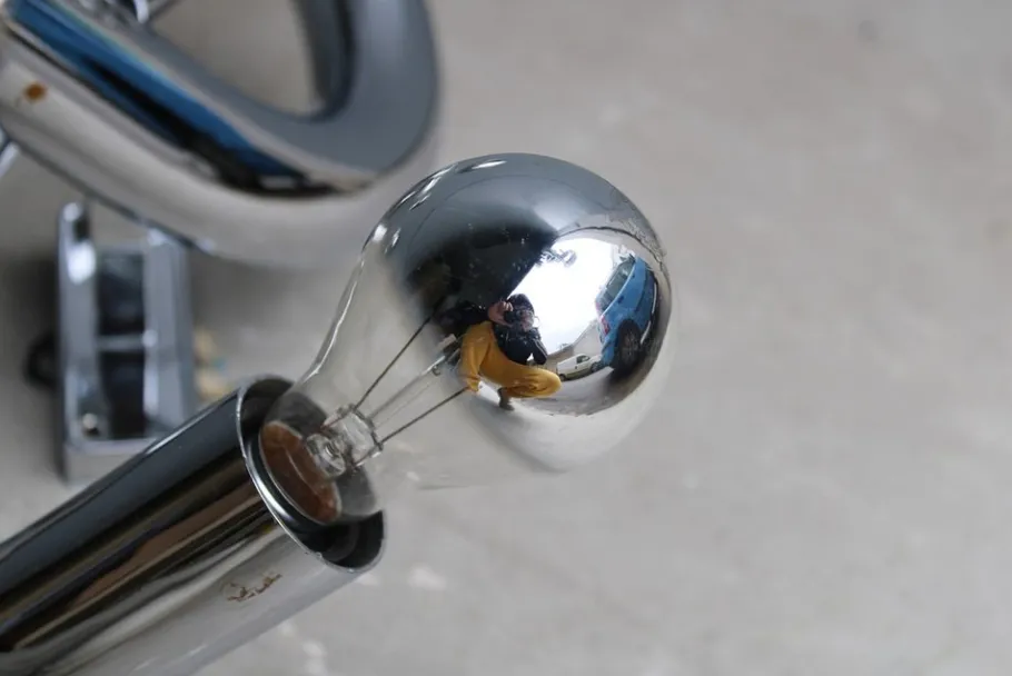 Best Pamono Curved Tubular Sculpture Wall Light from Stilux Milano, Italy, 1970s