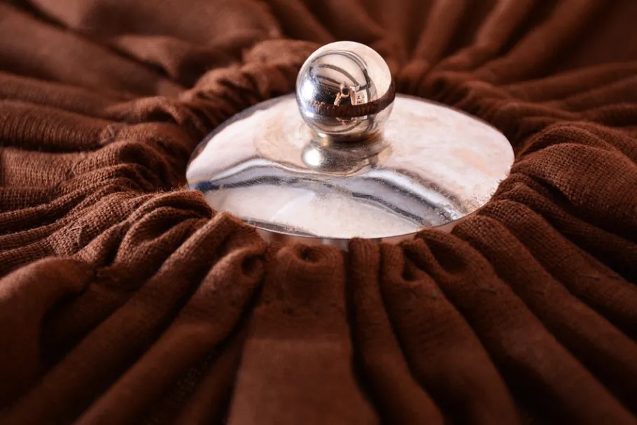 Best Pamono Czech Art Deco Floor Lamp in Walnut, 1920s