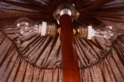 Best Pamono Czech Art Deco Floor Lamp in Walnut, 1920s