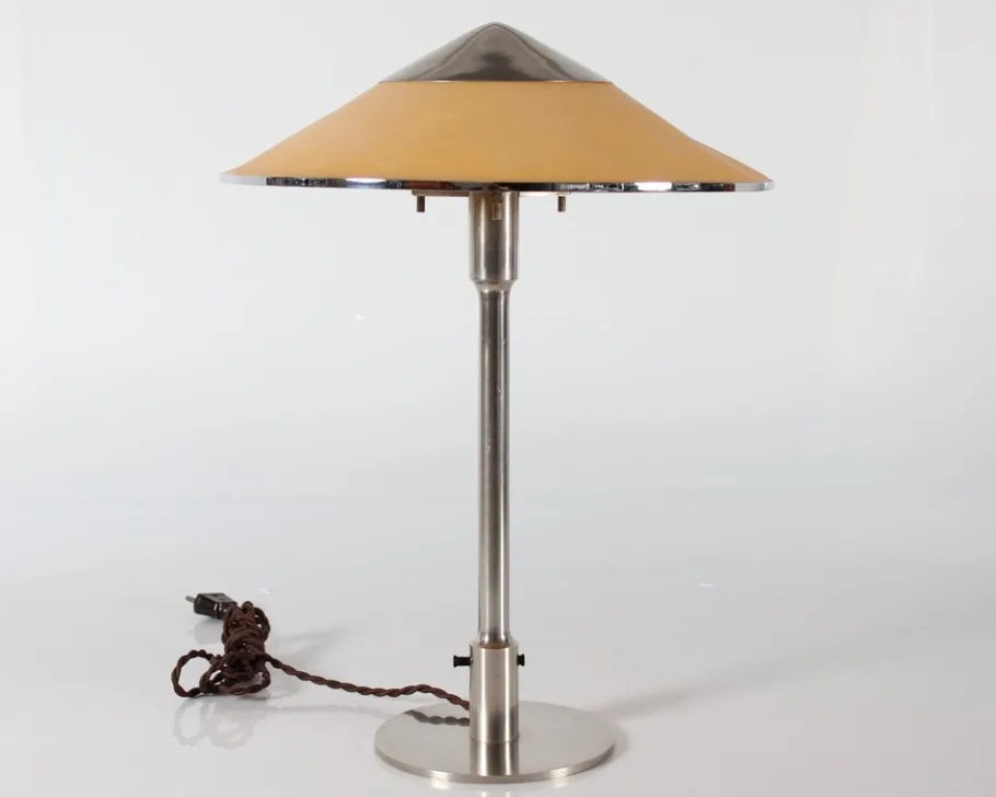 Best Pamono Danish Art Deco Kongelys Table Lamp by Niels Thykier for Fog & Mørup, 1930