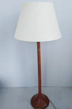 Clearance Pamono Danish Floor Lamp in Teak from Domus