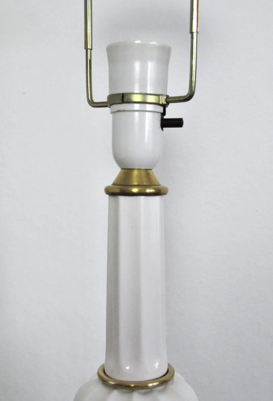 Best Pamono Danish Heiberg Table Lamps in Porcelain from Søholm, 1940s, Set of 2