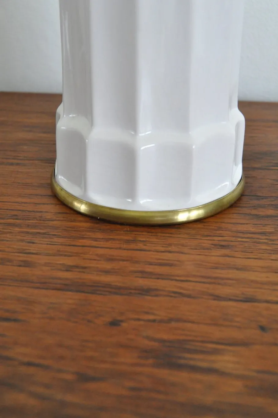 Best Pamono Danish Heiberg Table Lamps in Porcelain from Søholm, 1940s, Set of 2