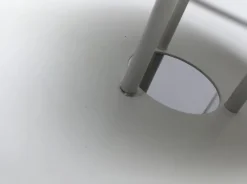 Outlet Pamono Danish Metal Floor Lamp from Frandsen, 1989