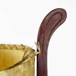 Sale Pamono Danish Modern Floor Lamp in Parchment and Teak, 1960