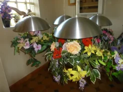 Best Pamono Danish RS50 Jardiniere Flower Lamp Spheres by Poul Cadovius for Royal System, 1970s, Set of 6