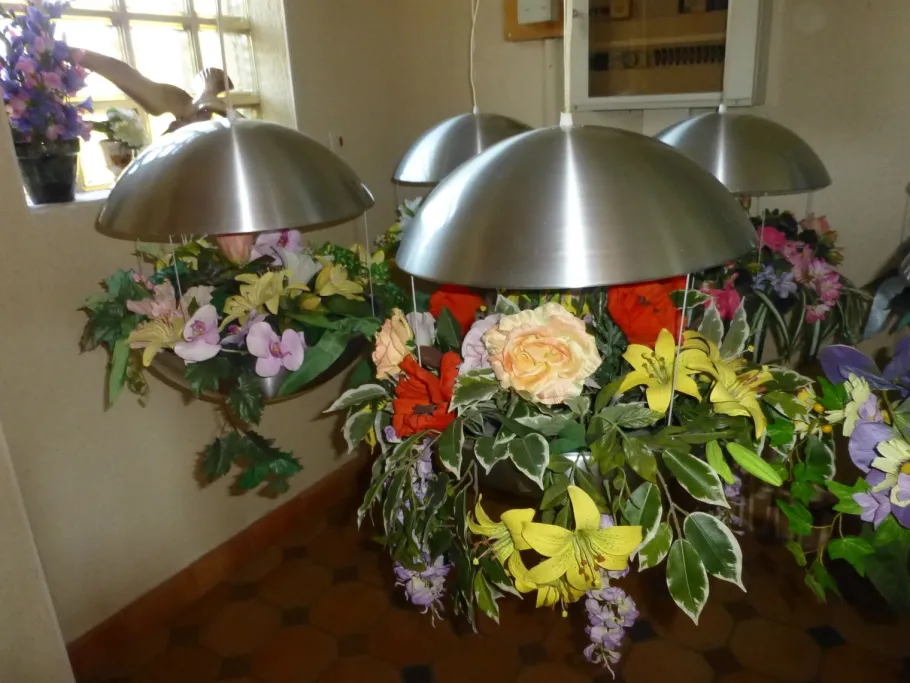 Best Pamono Danish RS50 Jardiniere Flower Lamp Spheres by Poul Cadovius for Royal System, 1970s, Set of 6