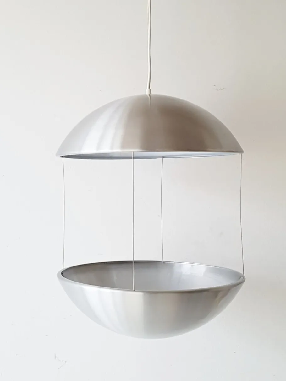 Best Pamono Danish RS50 Jardiniere Flower Lamp Spheres by Poul Cadovius for Royal System, 1970s, Set of 6