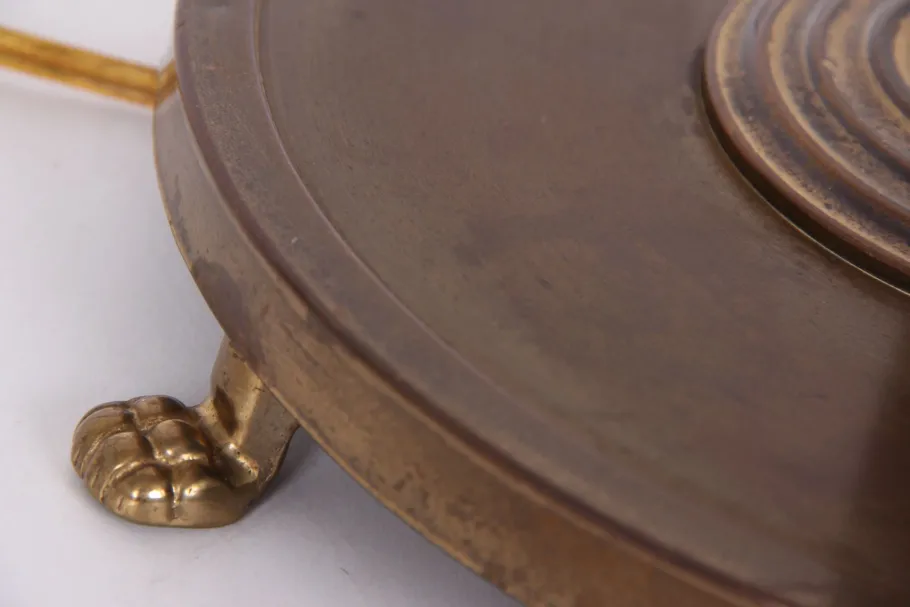 Pamono Danish Steel Floor Lamp with Adjustable Height, 1940s or 1950s