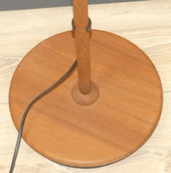Sale Pamono Danish Teak Arc Lamp Floor Lamp from Domus, 1970s