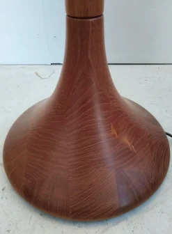 Outlet Pamono Danish Teak Floor Lamp from Domus, 1970s