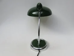 Outlet Pamono Dark Green and Chrome Desk Lamp from Escolux, 1930s